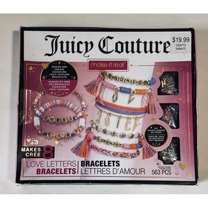 Juicy Couture Perfectly Pink Bracelets Jewelry Making Kit NEW